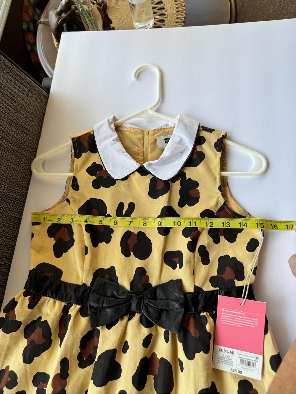 Harajuku Mini Animal Print Sleeveless Dress XL Girls 14/16 Target NWT - Picture 13 of 15